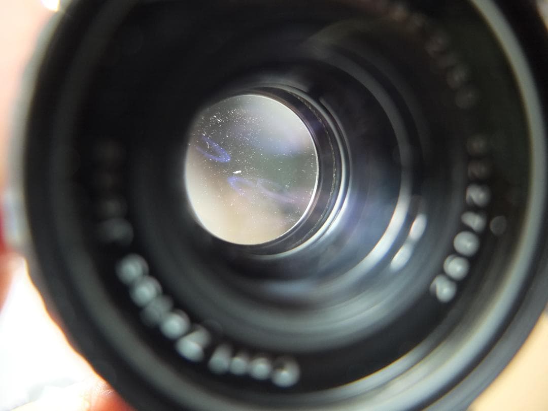 「実写確認整備品」イハゲーEXA／パンカラー50mmf2ゼブラ仕様L37付