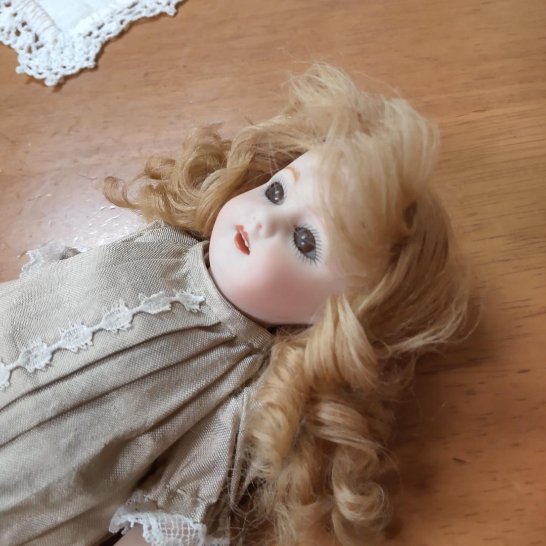 アンティークドール　リプロ　人形　海外作家　ビスクドール