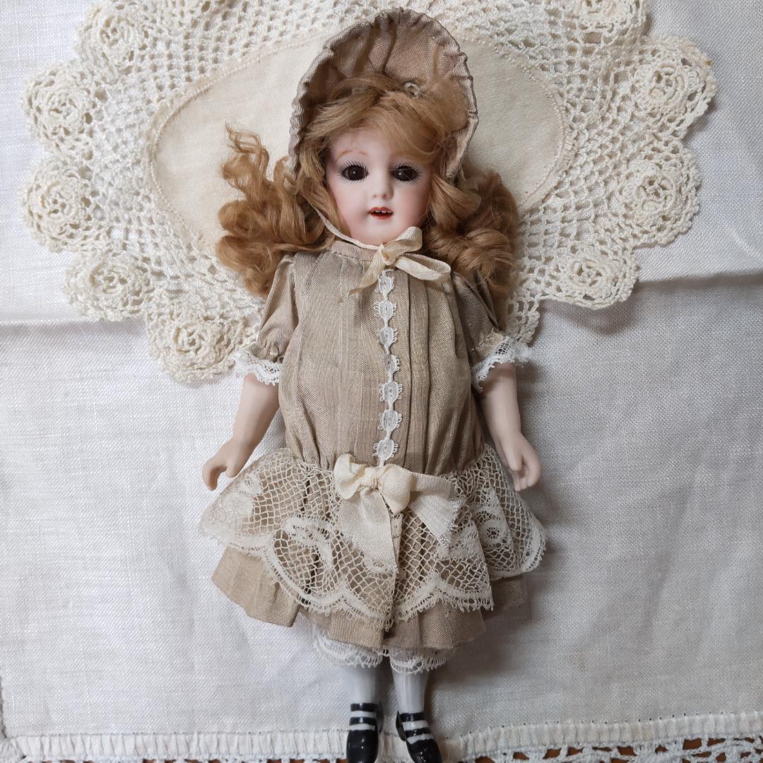 アンティークドール　リプロ　人形　海外作家　ビスクドール