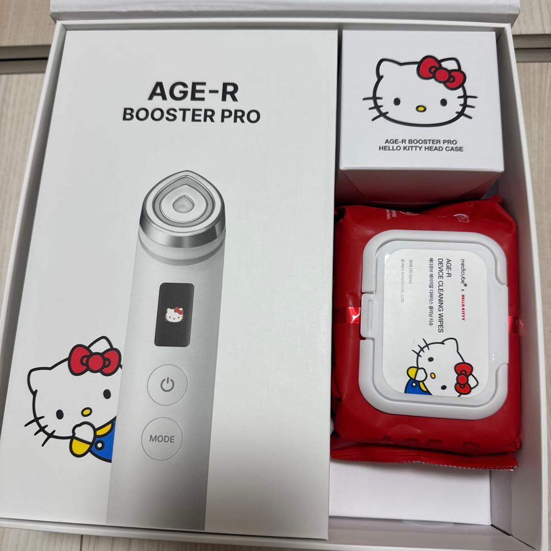 ［新品］AGE-R BOOSTER PRO 美顔器 HELLO KITTY