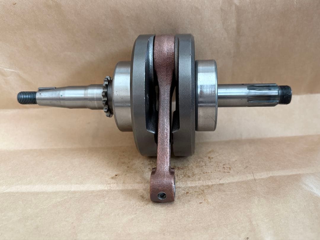 クリッピングポイント製 52mmストローククランクシャフト 6V