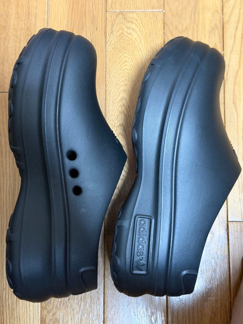 26.5cm国内正規品★アディフォームadidasスタンスミス厚底ミュール