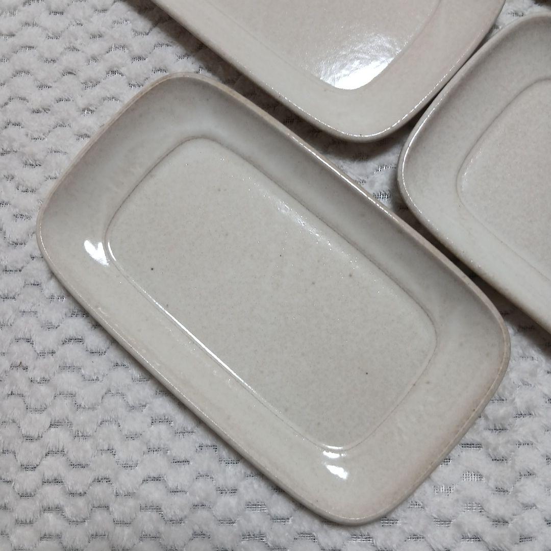 スタジオエム　　studio m'　エッセン 長角皿Ｓ　４枚セット