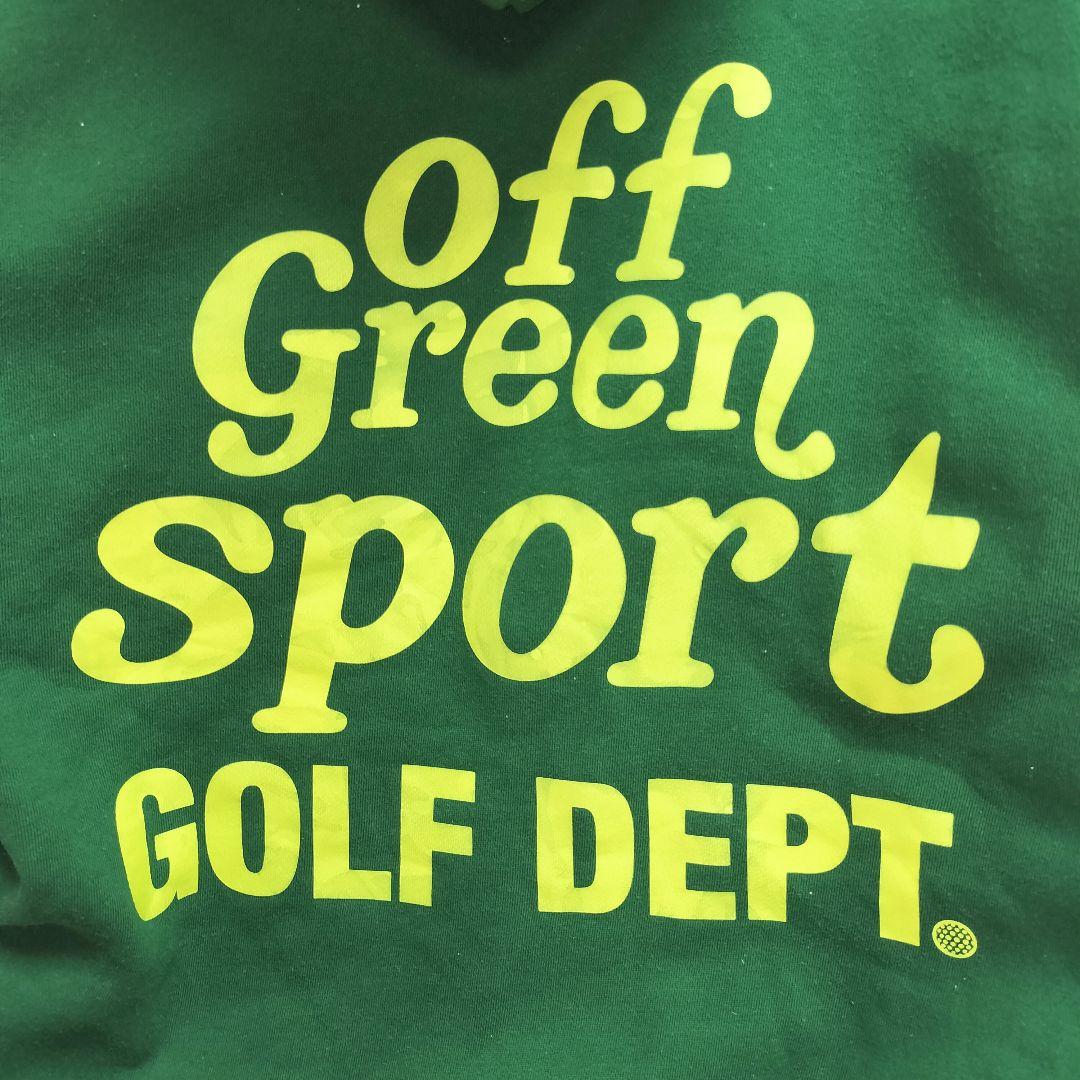 現行モデル offgreen GOLF DEPT.dark green パーカー