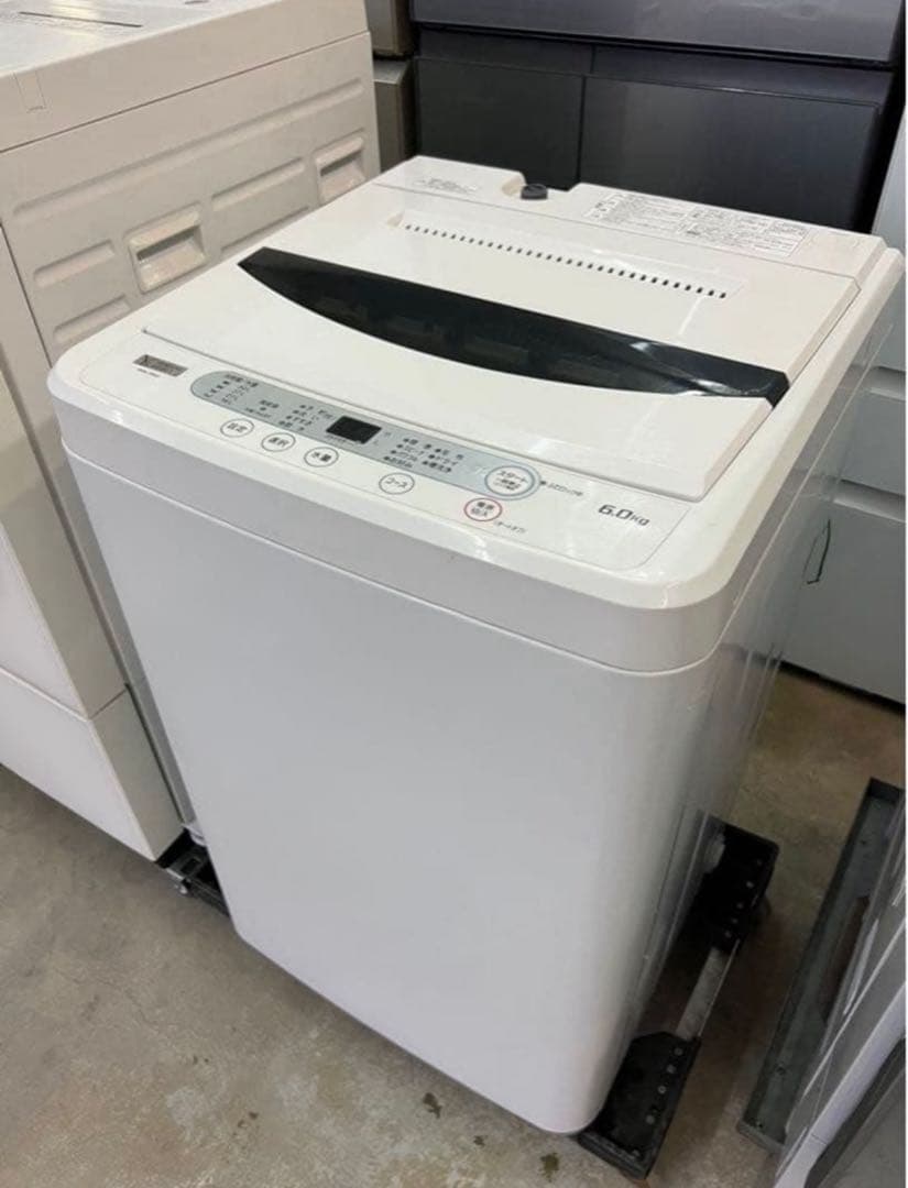 2019年式 6kg YAMADAセレクト洗濯機 YWM-T60G1