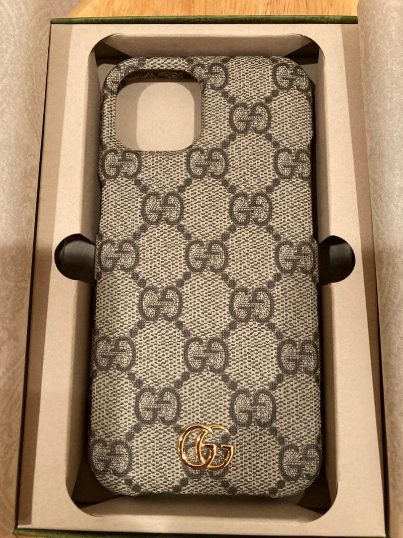 GUCCI 【新品】 GGモノグラム iPhone15ケース
