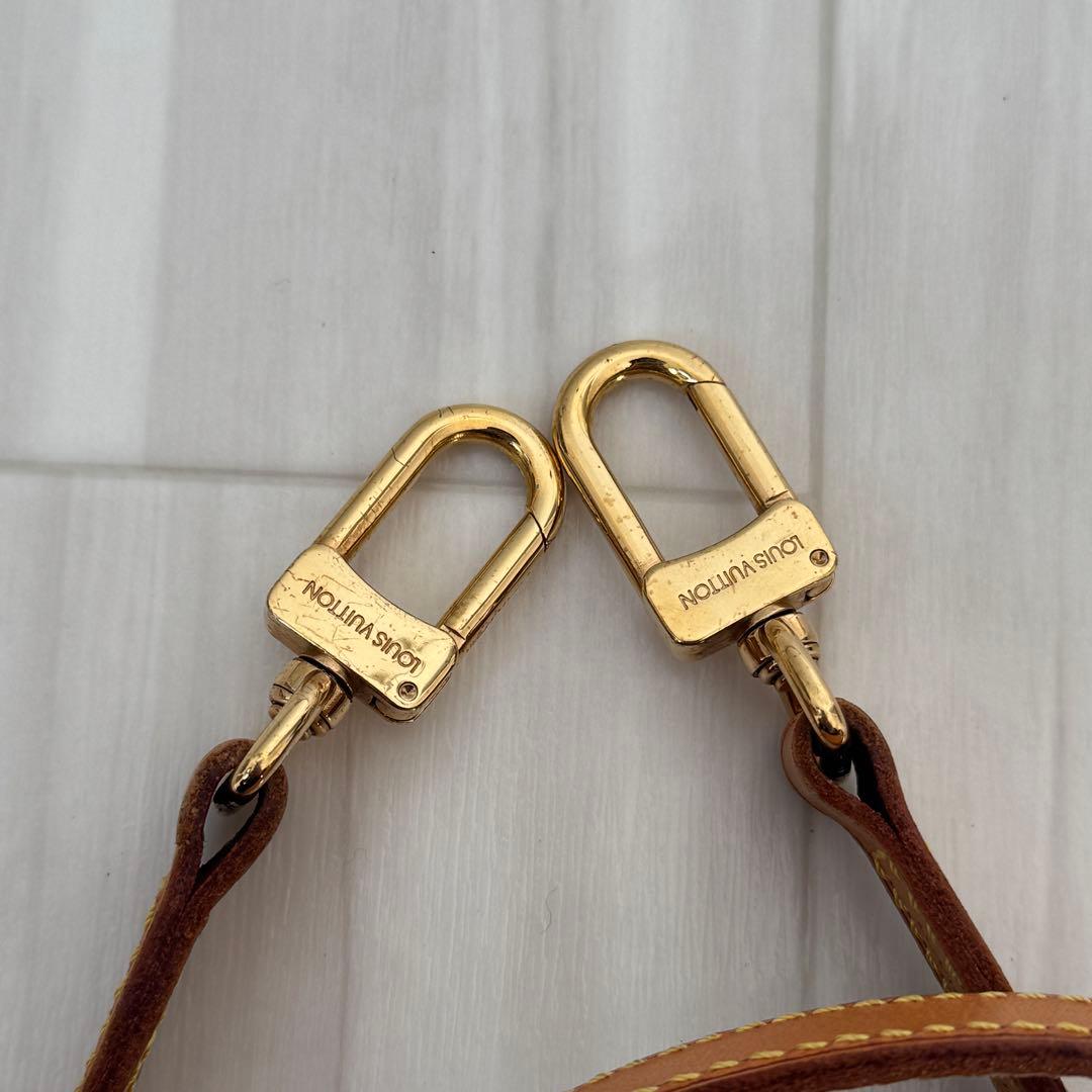 LOUIS VUITTON ヌメ革 レザー ストラップ