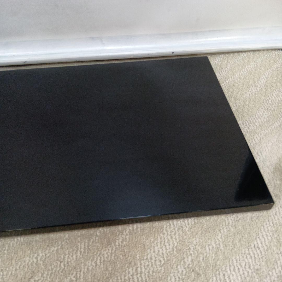 【大 小 2枚】茶道具 敷板 長板 黒真塗 炉用 風炉用 茶道 送料無料