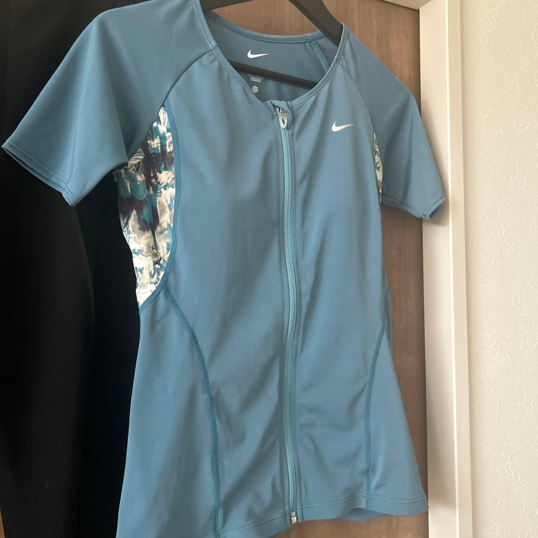 【kojikoji】ナイキ　フィットネス水着　袖付き　半袖　スパッツ