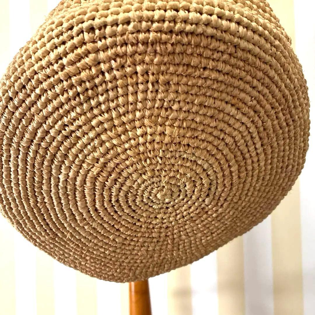 HELEN KAMINSKI ラフィア素材 ベージュ トートバッグ