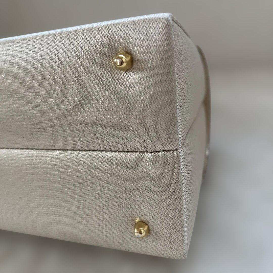 伊と忠 未使用タグ付き金彩クラフト 和装バッグ フォーマルバッグ 高品質