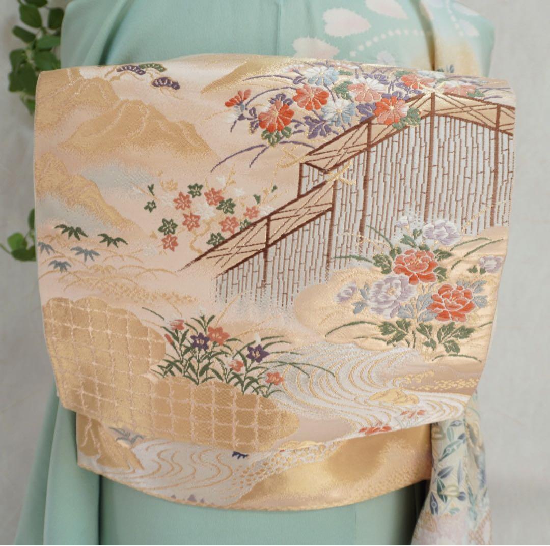 訪問着フルセット　289▪︎ 正絹　卒業式　入学式　お宮参り 七五三　披露宴