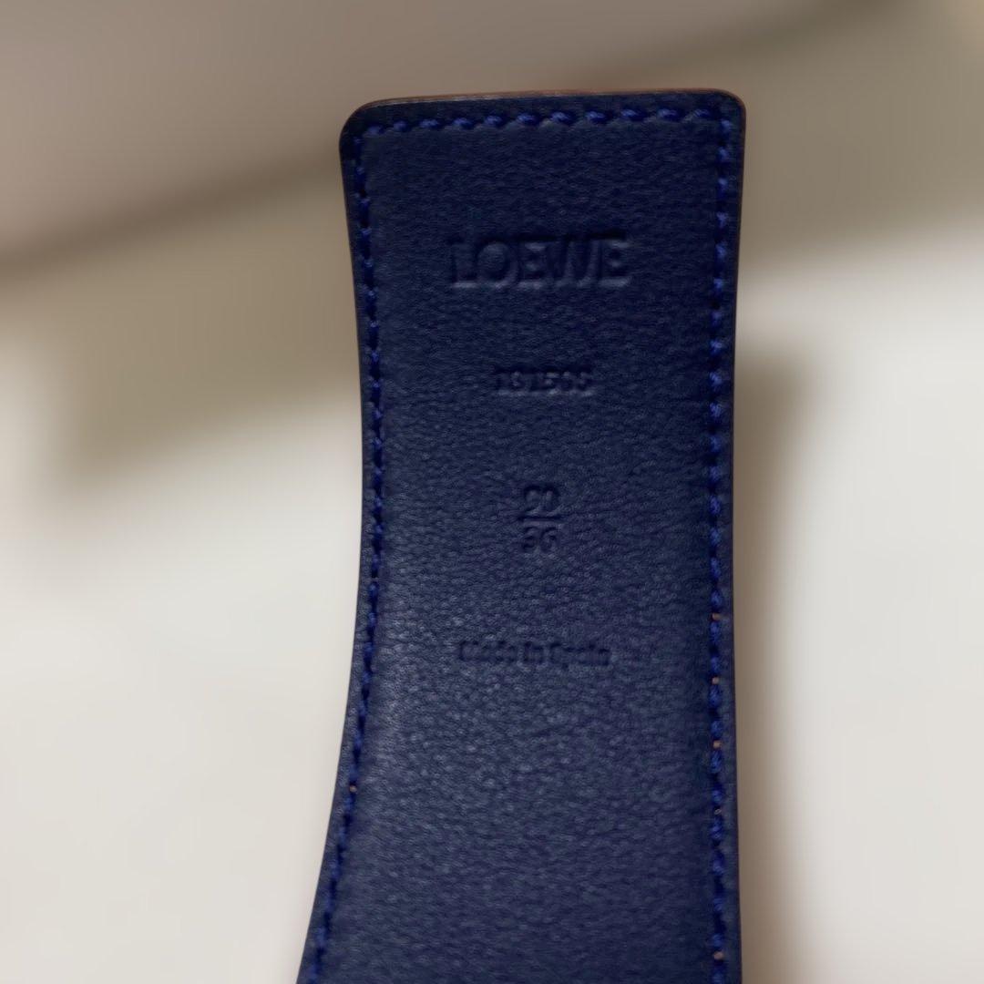 お値下げしました！ LOEWE オレンジ ネイビー ベルト