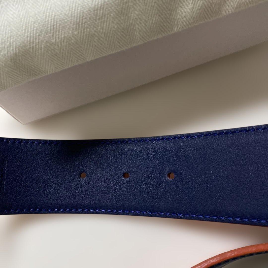 お値下げしました！ LOEWE オレンジ ネイビー ベルト