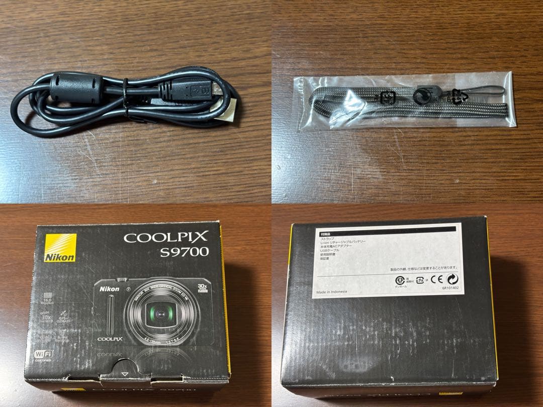 Nikon COOLPIX S9700 ブラック 動作確認済み 完品 良品