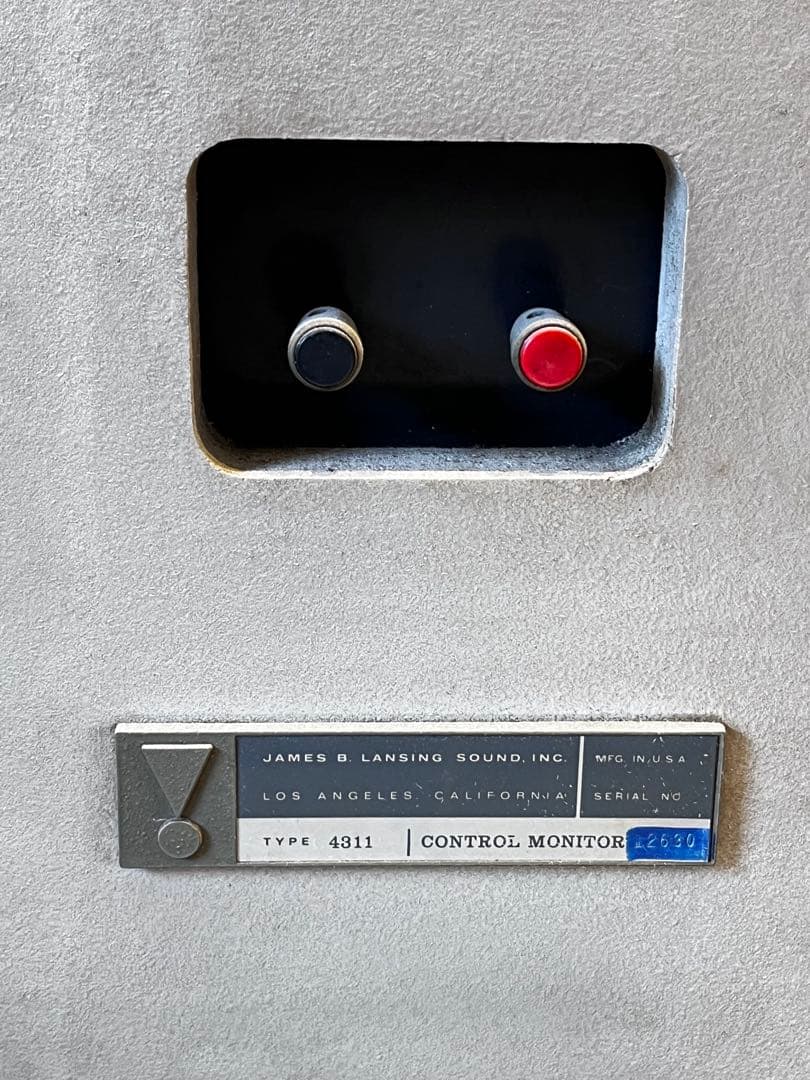 PaulJBL MODEL 4311 CONTROL MONITOR動作品