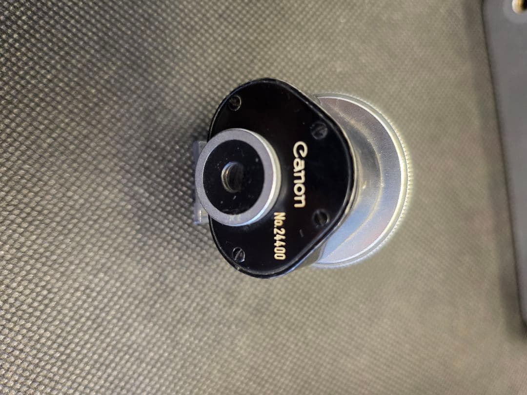 希少アンティークCanon カメラ レンズ4本　ファインダー2個付き