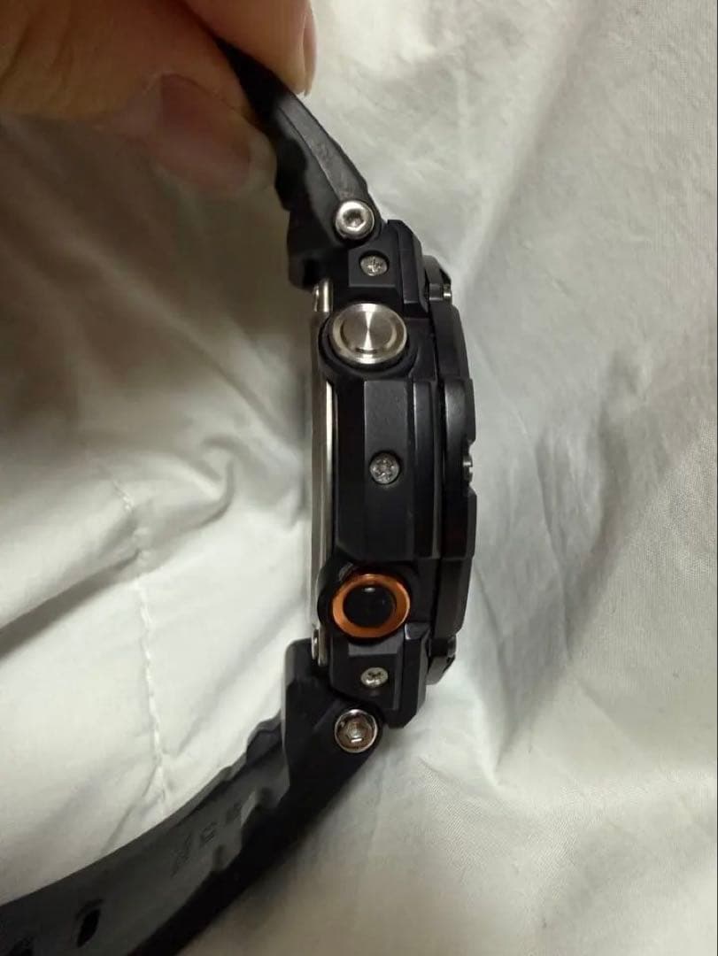 G-SHOCK ソーラー腕時計 ブラック/オレンジ