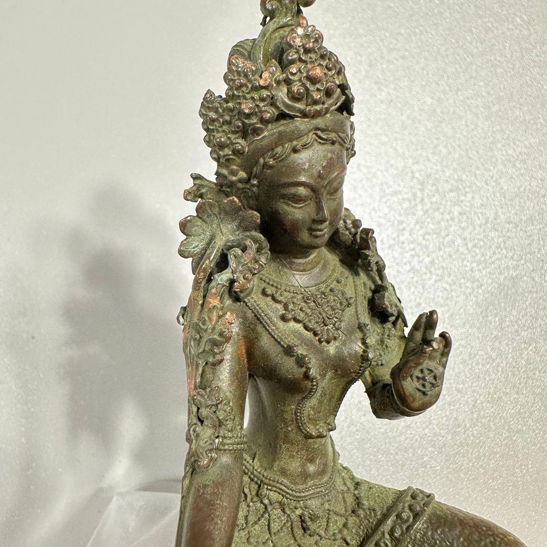 観音菩薩像　蓮華台　美術品