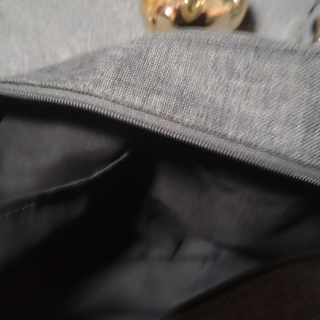 BVLGARI トラベルポーチ グレー