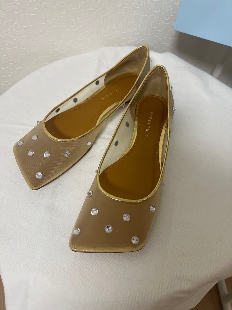 PIPPICHIC LINDA DIAMOND フラットシューズ