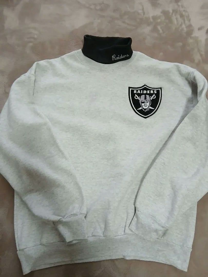 レイダース　RAIDERS スウェット 90s USA製　NFL 激レア