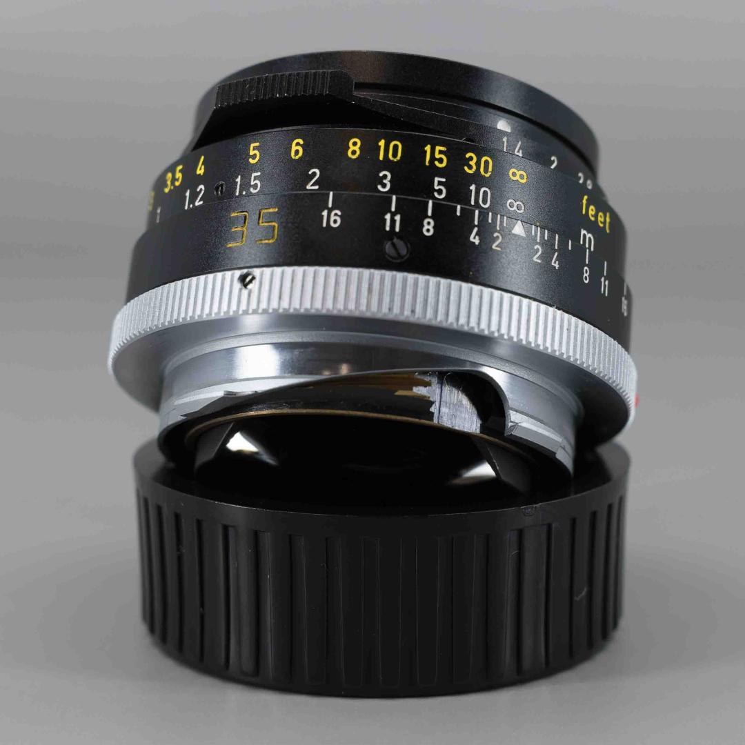 【美品】LEICA ズミルックス 35mm f1.4 2nd ストッパーなし