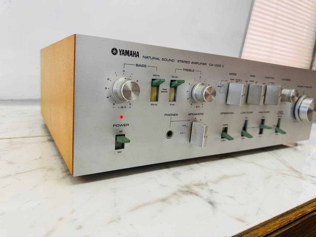YAMAHA ヤマハ　CA-1000II プリメインアンプ レトロ　動作品