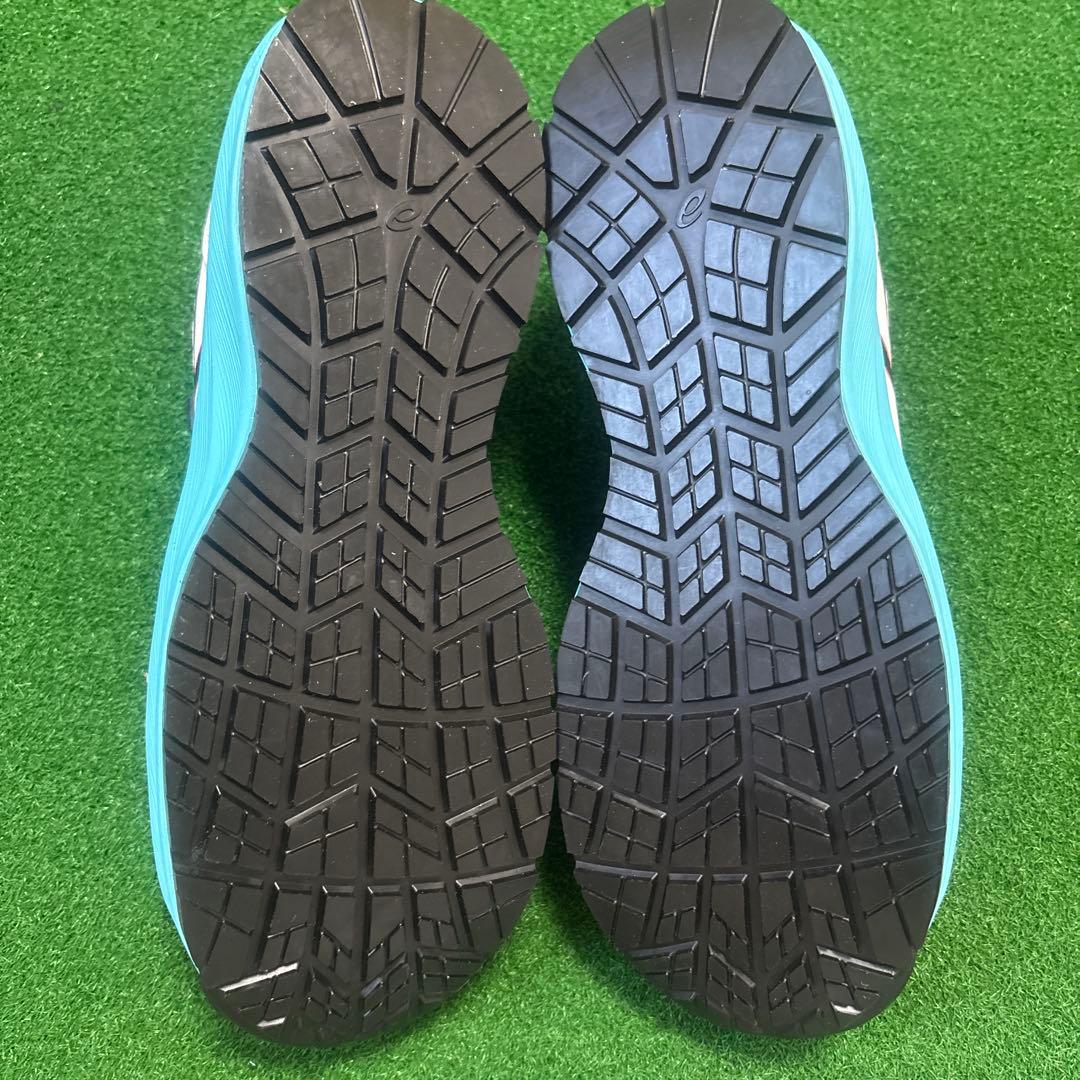 ASICS 安全靴 BOAクロージャー ホワイト/ブルー