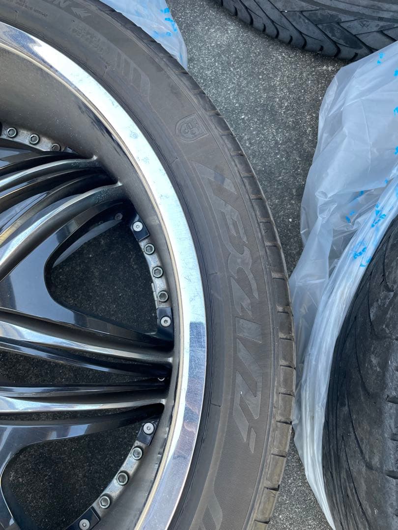 ディアブロモーフィアス　24インチ　4本セット　6穴　プラドなど