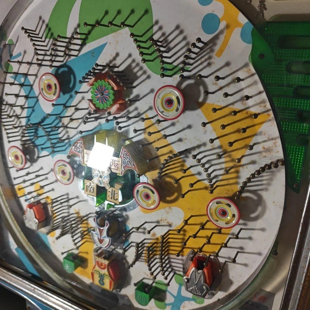 パチンコ台 昭和 レトロ 手打ち アンティーク　三共　sankyo 吾妻　麻雀