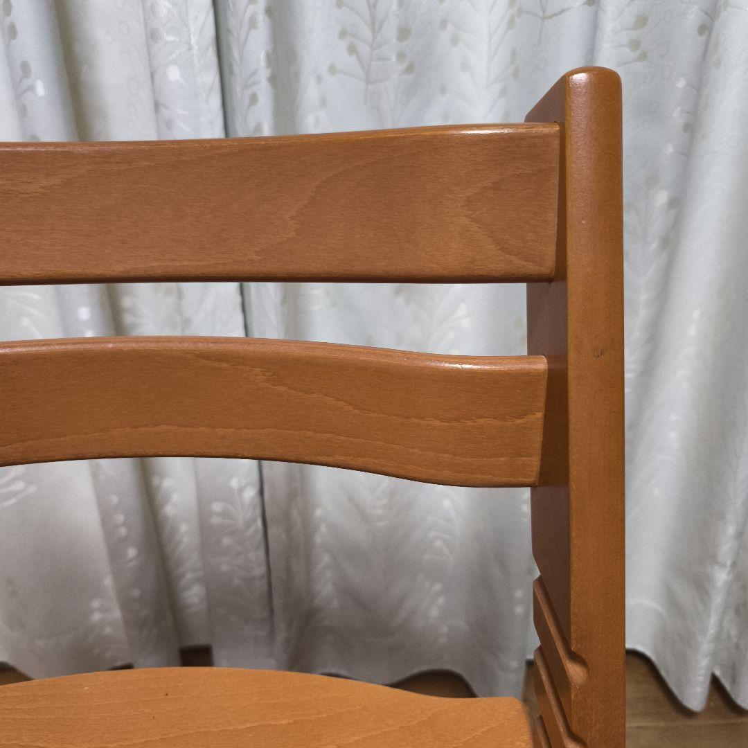 【美品】STOKKE TRIPP TRAPP チェリー シリアル5 延長ラダー付