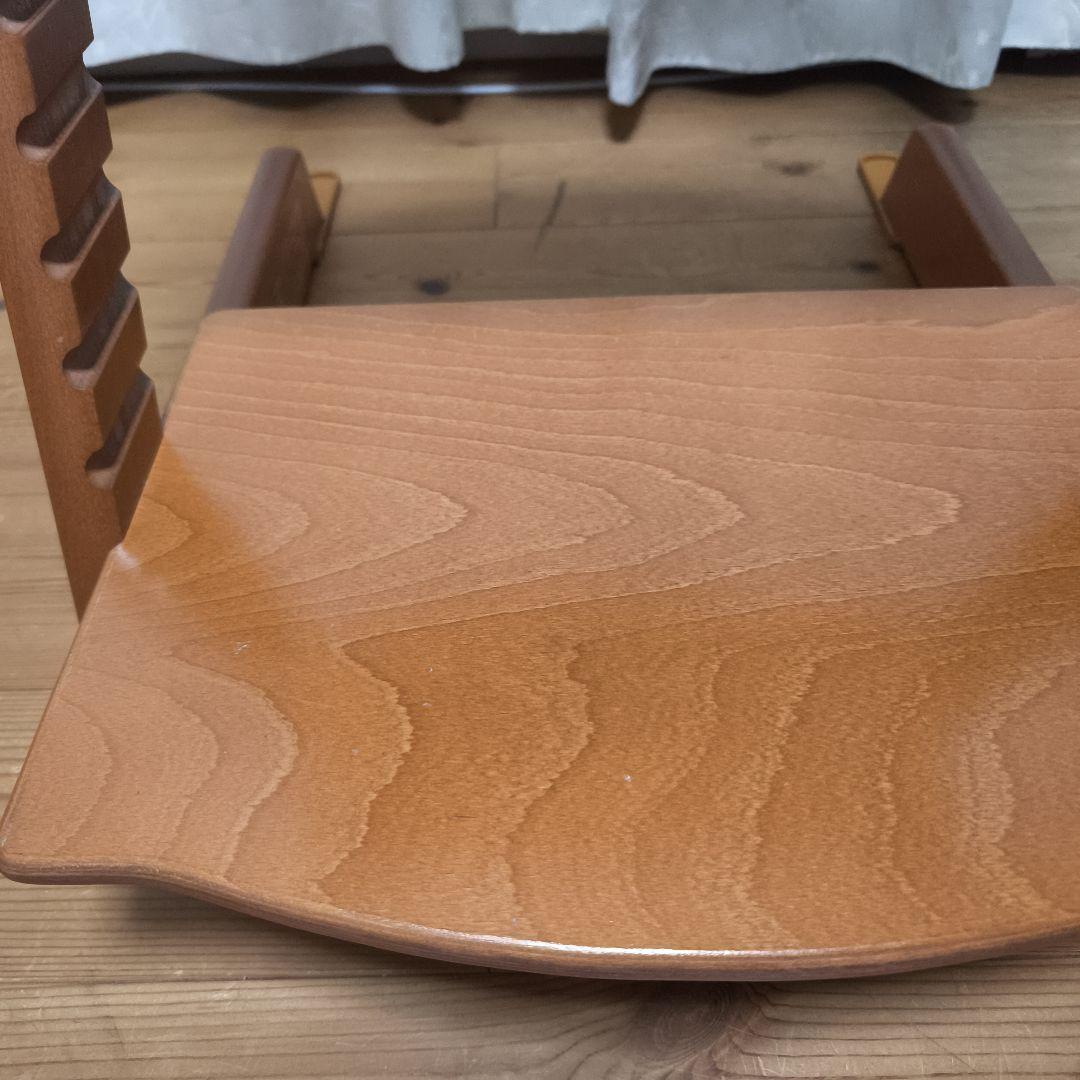【美品】STOKKE TRIPP TRAPP チェリー シリアル5 延長ラダー付