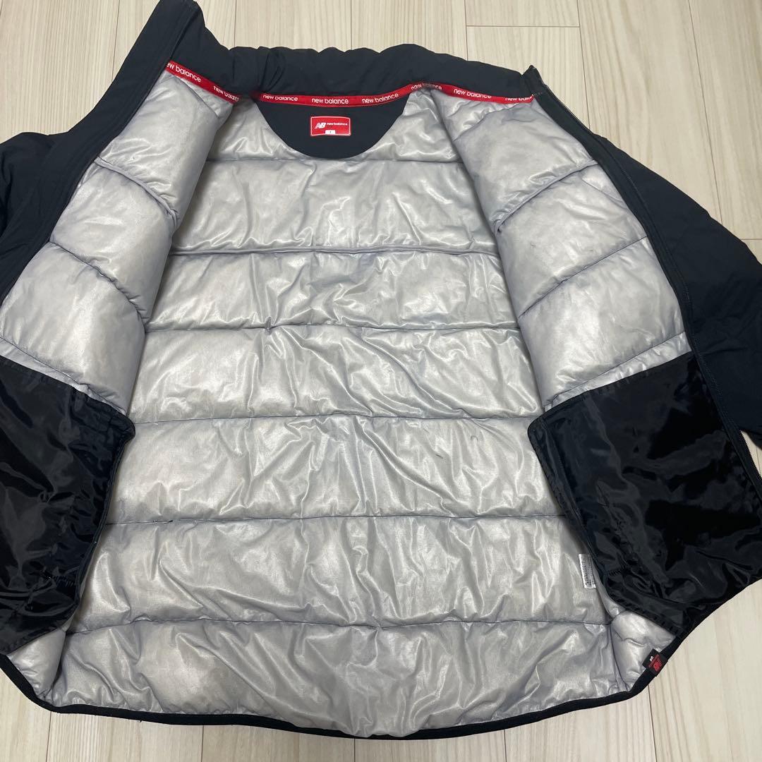 ニューバランスゴルフ　黒　ダウン80％フェザー20％ ジャケット　サイズ7