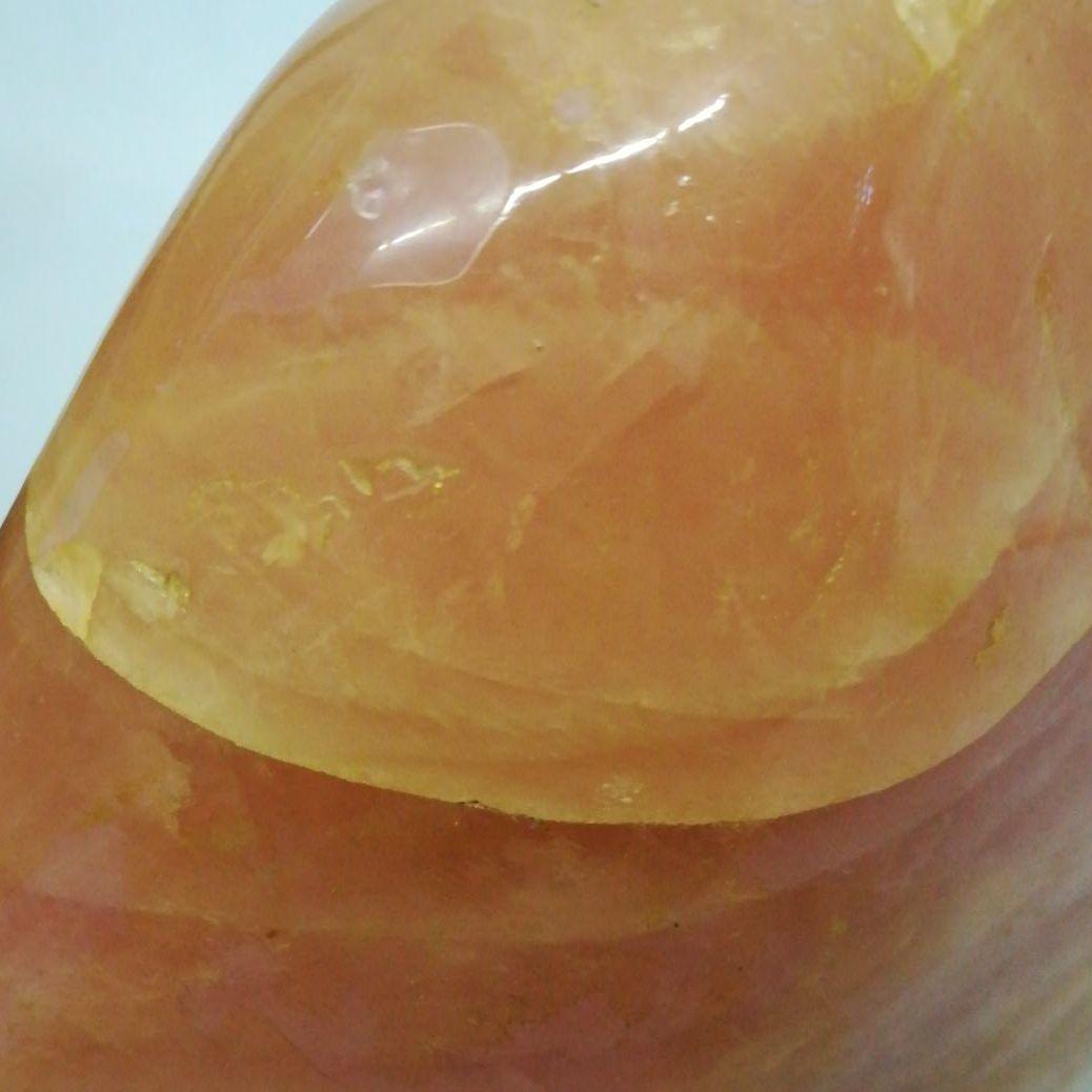 天然石　原石　置物　台座付