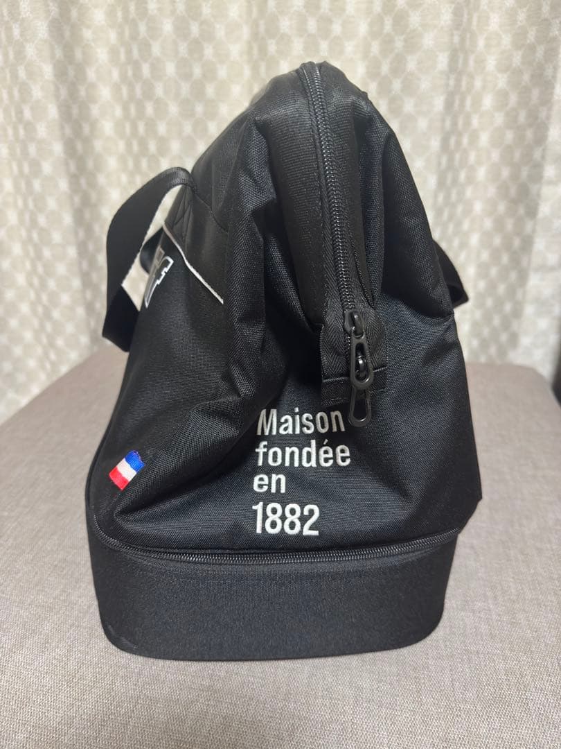 【美品】ルコックゴルフ ボストンバッグ 黒 ポリエステル