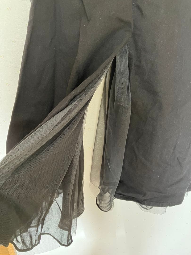 いつき様向け【LA BELLE ETUDE】デニム×チュールシフォンワイドパンツ