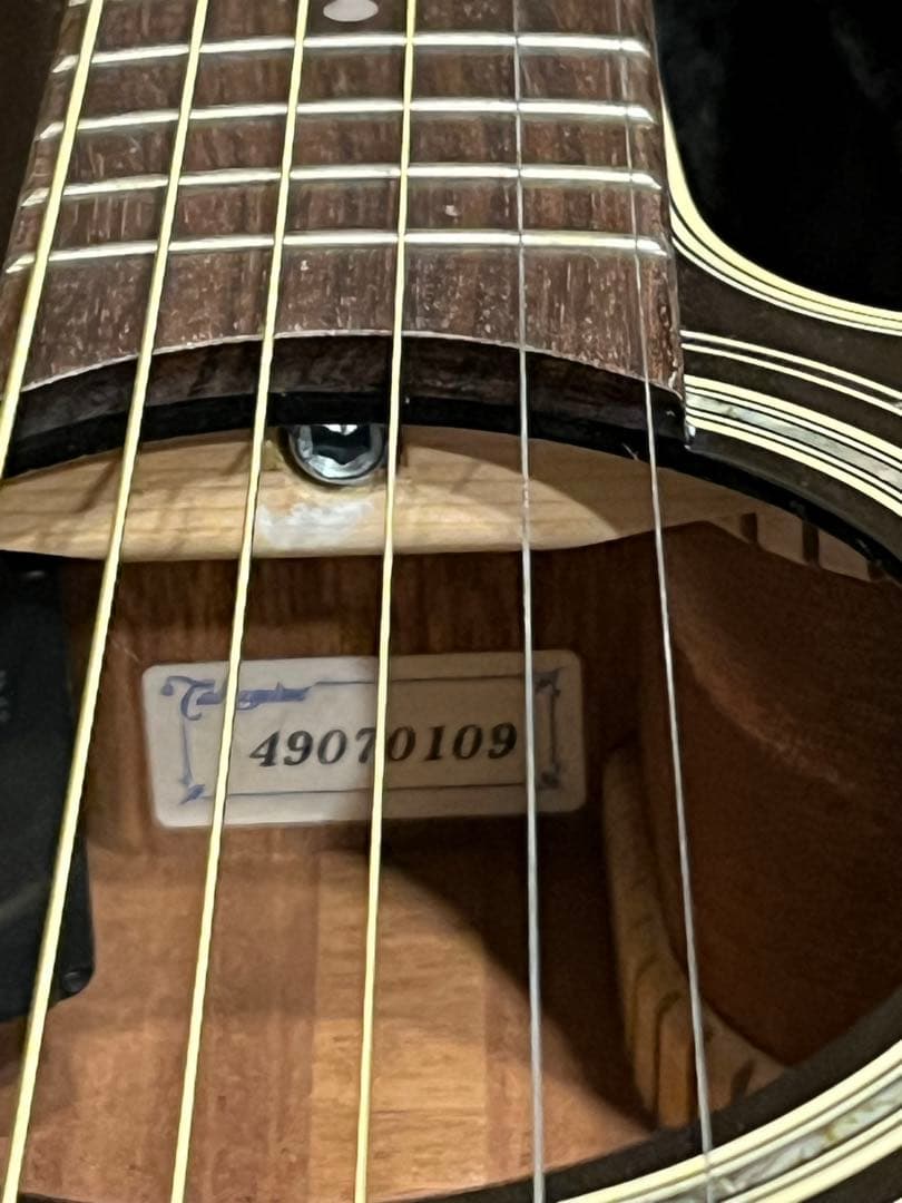 ゅかタカミネDMP500-6BL長渕剛モデル2013年 限定250本