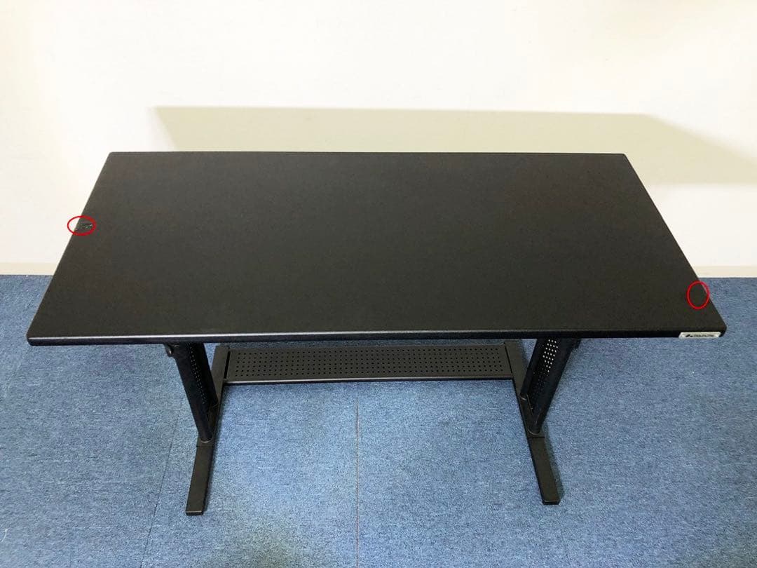 Bauhutte 昇降式ゲーミングデスク BHD-1200M シンプルデザイン