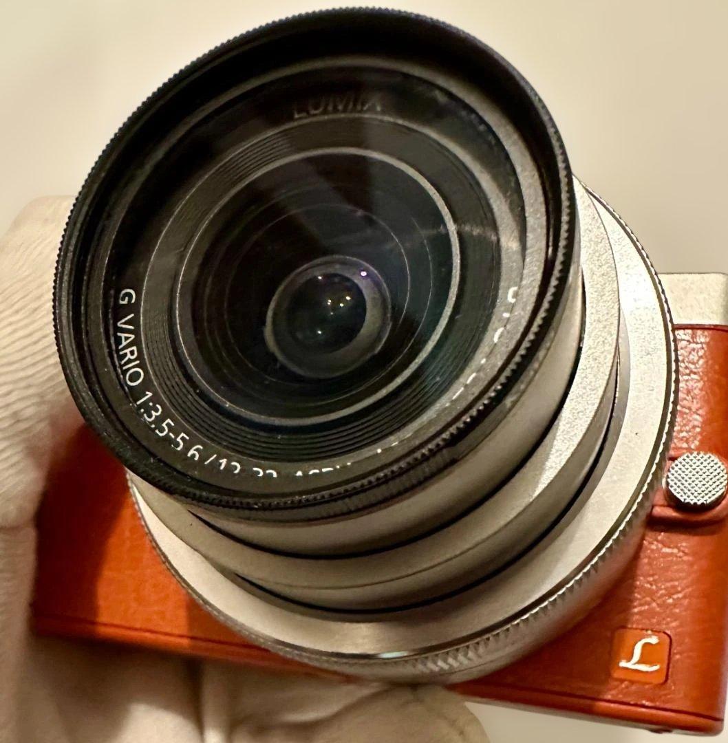 【動作品】LUMIXDMC-GM1オレンジ12-32mmレンズキット