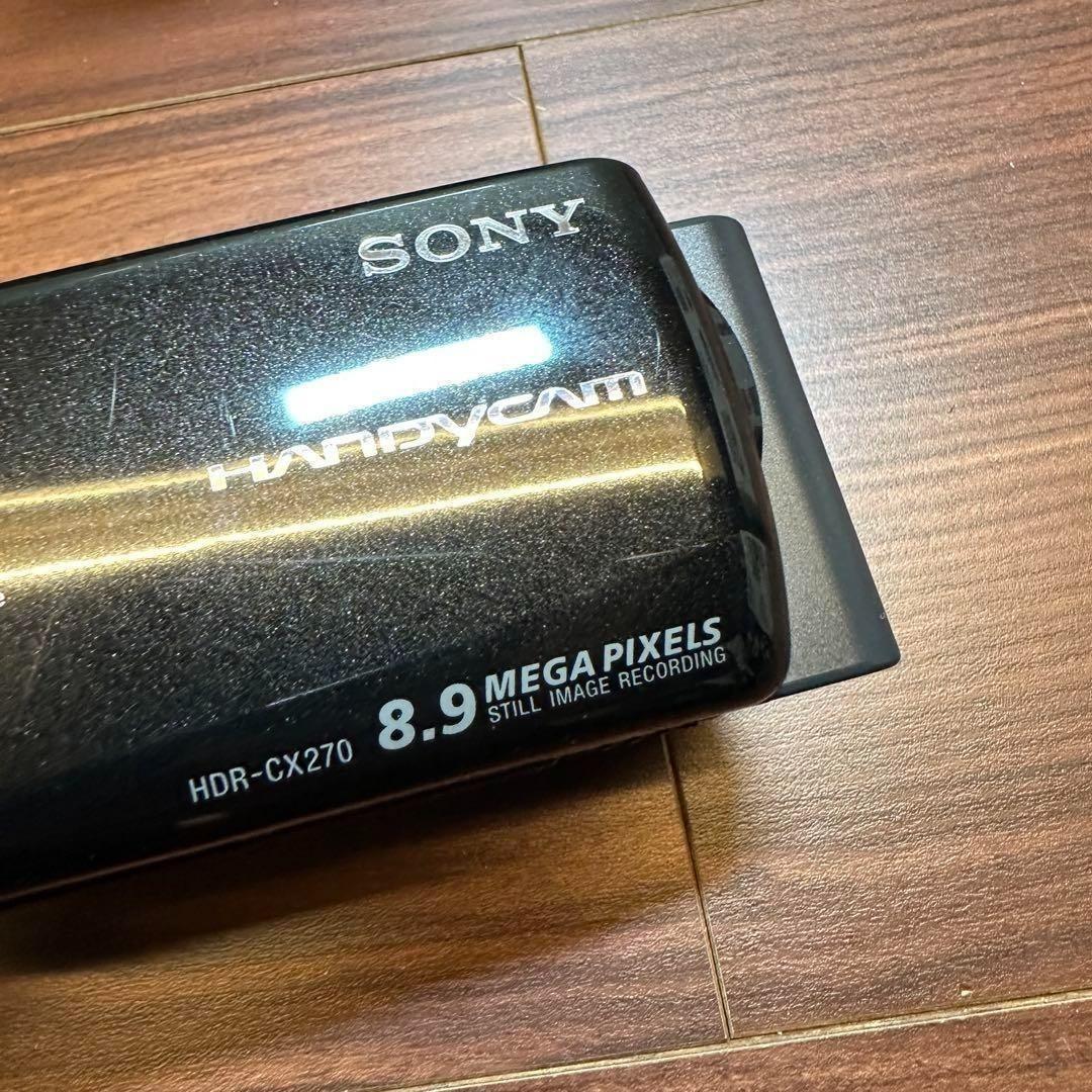 SONY HDR-CX270V(W) ビデオカメラ 2778