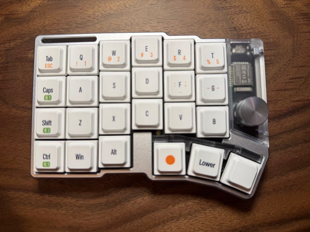 れ*ん様 Cornix LP 無線分割キーボード + 追加キーキャップ