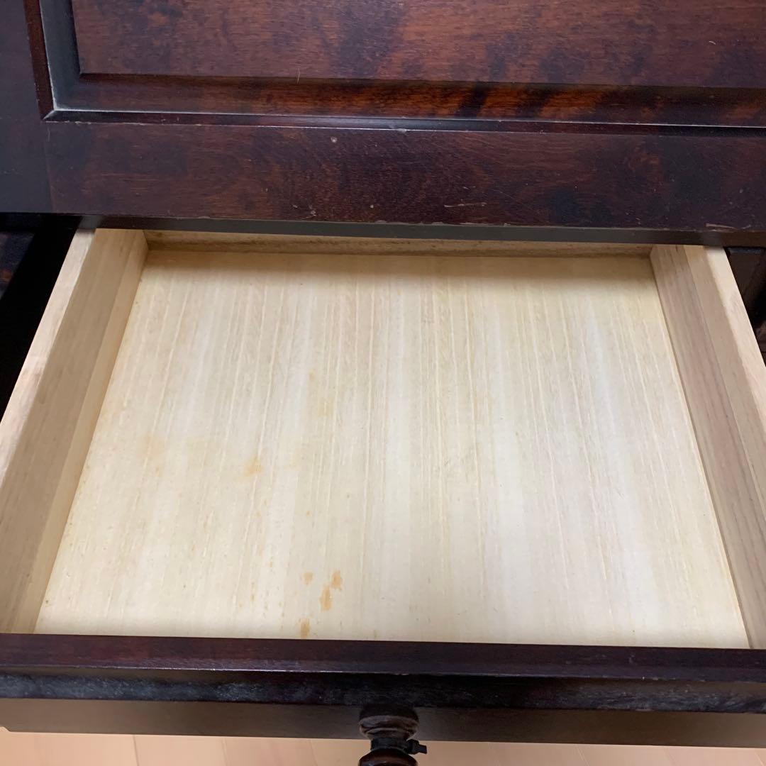 北海道民芸家具 ライティングビューロー デスク＋椅子セット販売可能