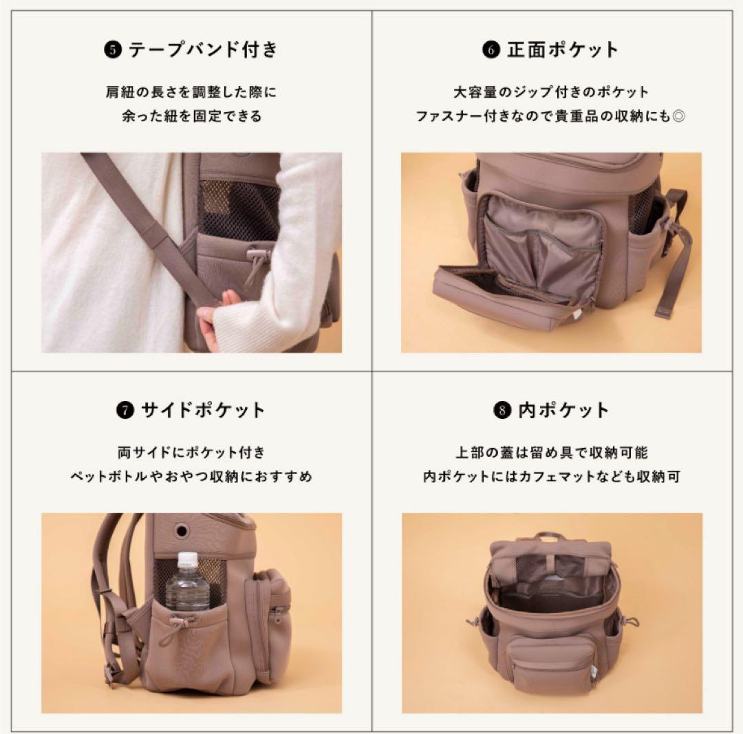 citydog / シティドッグ⭐︎ネオプレーン バックパック キャリー Sサイズ