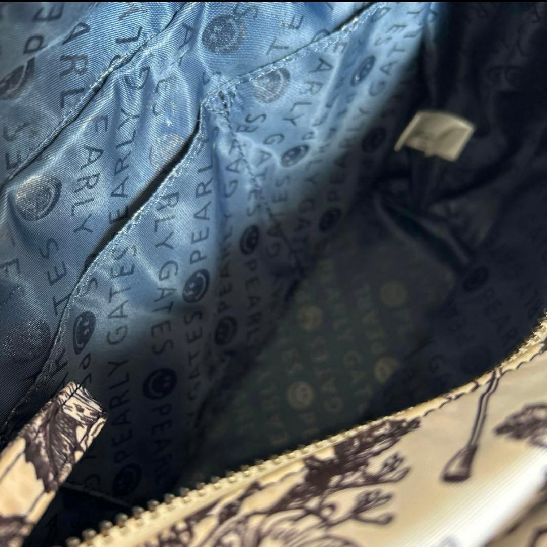 美品 PEARLY GATES パーリーゲイツ カートバッグ ラウンドバッグ