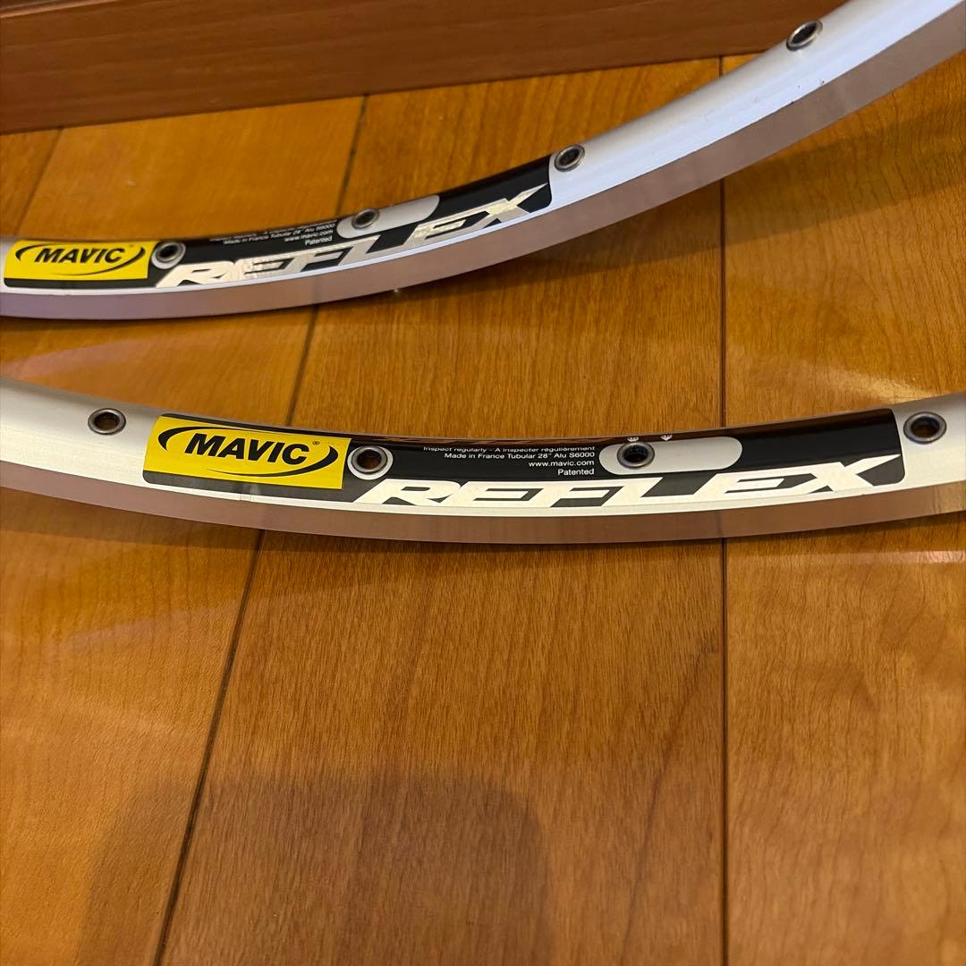MAVIC RELEX シルバーリム 2本セット チュウブラー36H