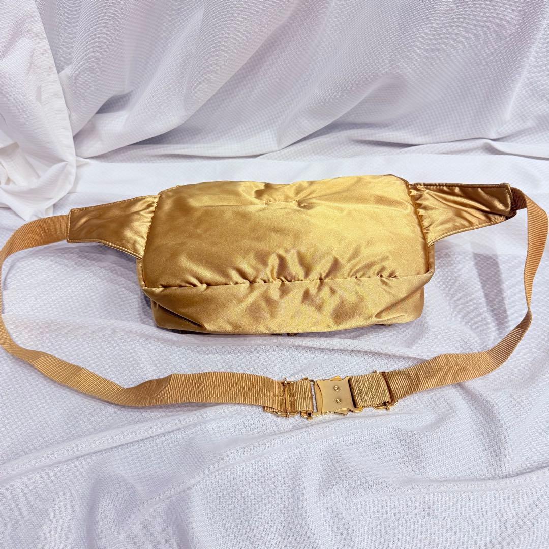 【希少】POTER タンカー　ビームス　ユナイテッドアローズ　金色　ボディバッグ