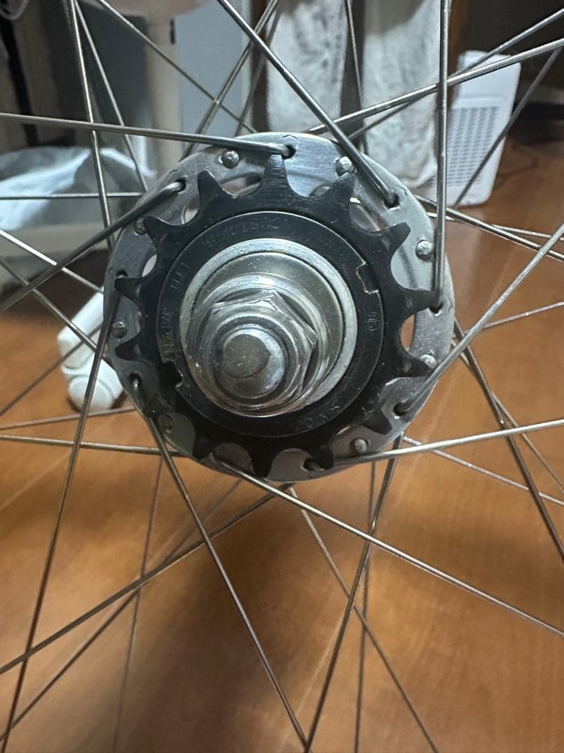 カンパニョーロ前後NJSハブホイール　ピスト　シングルスピード