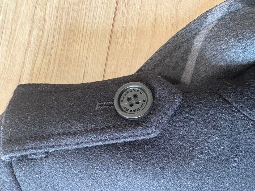 Burberry ブラック ピーコート 38サイズ　レディース超美品