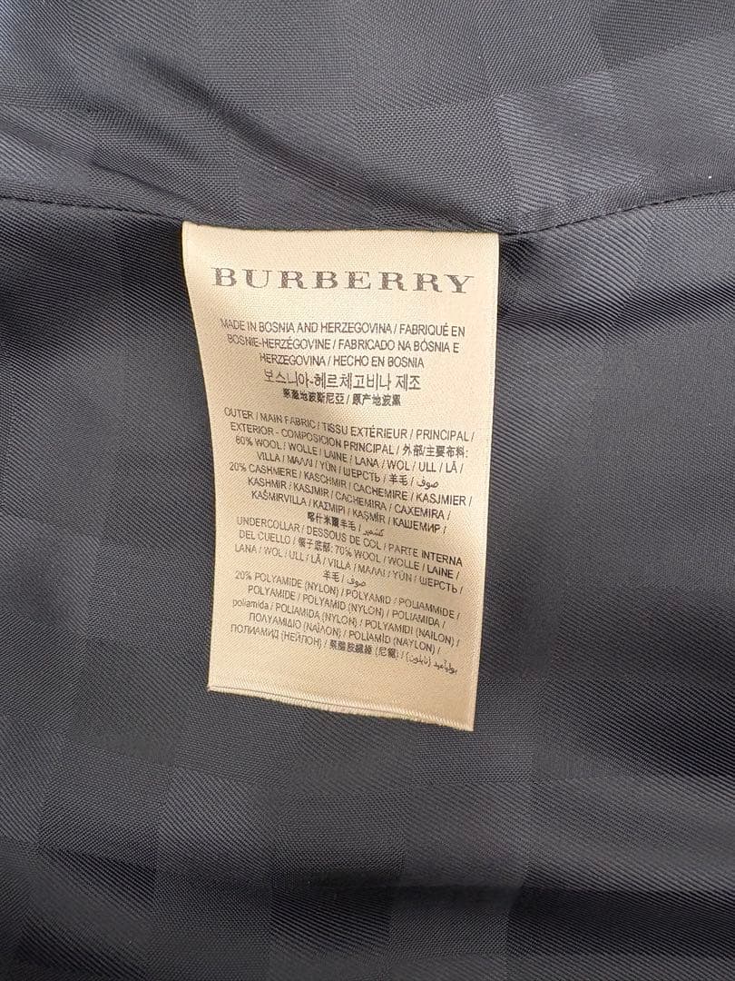 Burberry ブラック ピーコート 38サイズ　レディース超美品